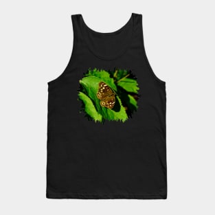 Speckled Wood Butterfly Tank Top